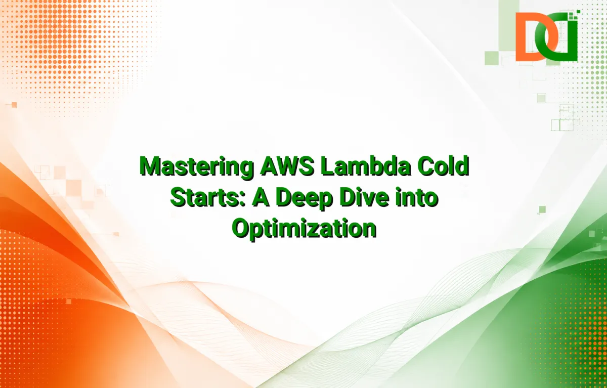 Diagram illustrating AWS Lambda cold start phases: download, initialize, execute, showing pre-warming and runtime optimization techniques to reduce latency and improve serverless function performance.