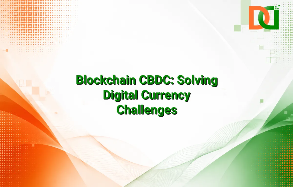 Conceptual image showing a secure, interconnected blockchain network facilitating central bank digital currency (CBDC) transactions, symbolizing global financial innovation and robust security.
