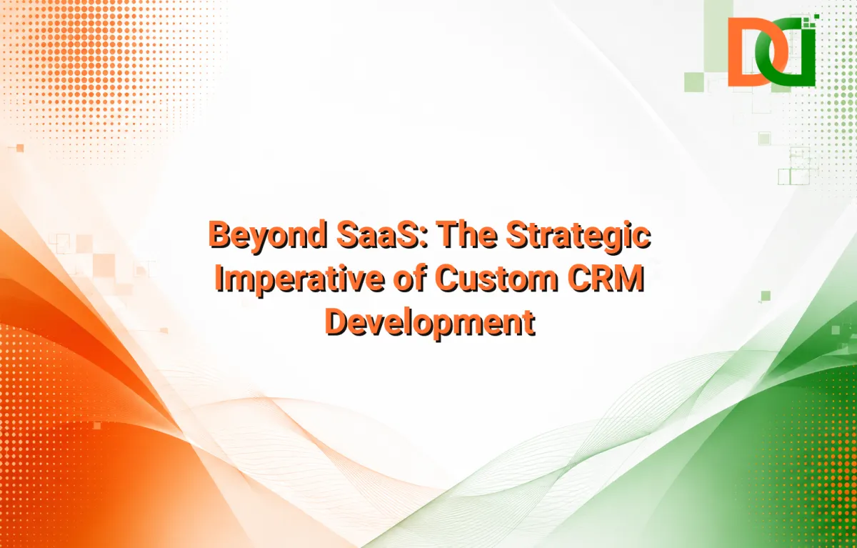 Highly customized CRM dashboard displaying advanced analytics, integrated modules, and a streamlined workflow, symbolizing bespoke enterprise software development by Do Digitals.