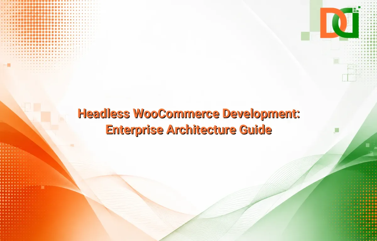 Architectural diagram showing headless woocommerce development workflow with WordPress backend and Next.js frontend