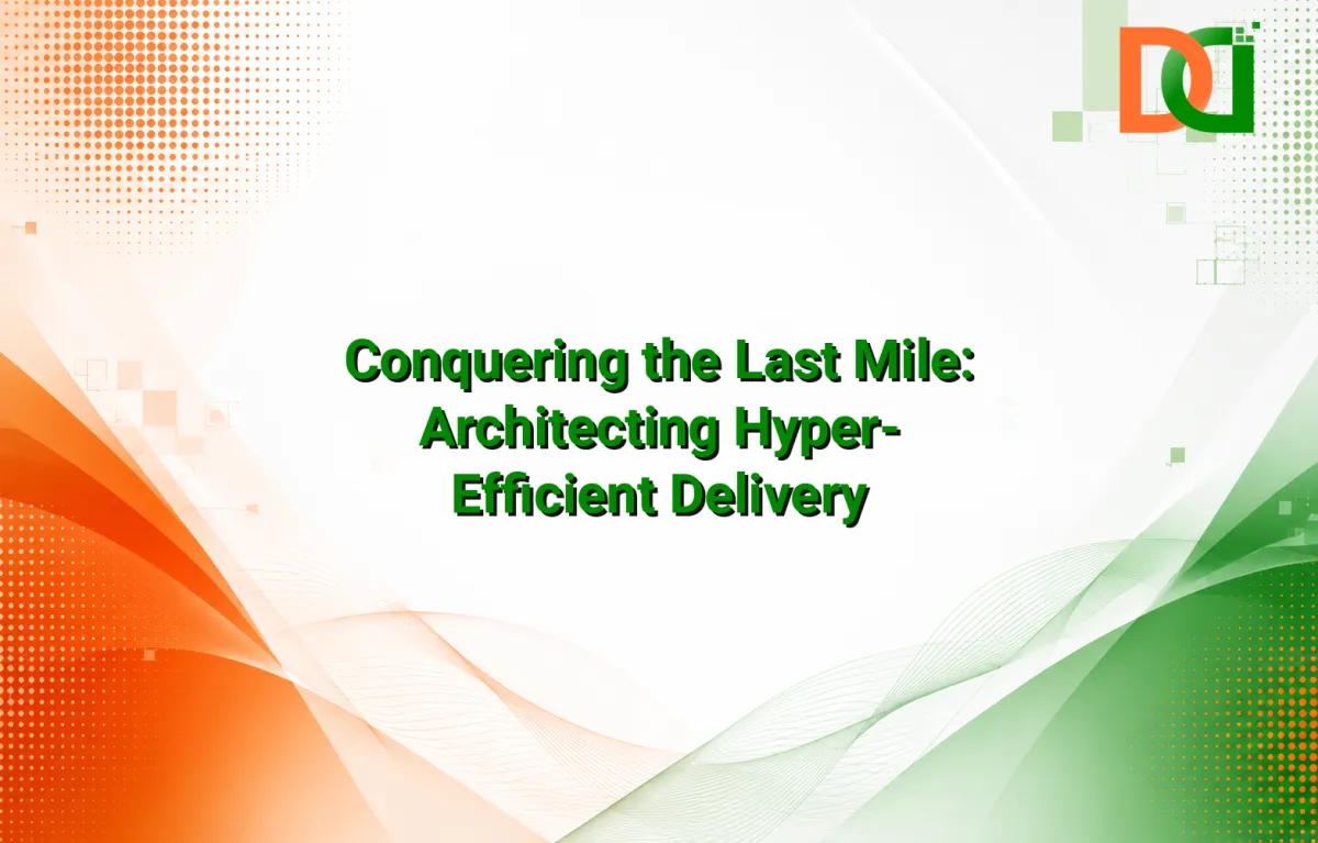 A digital dashboard displaying a complex network of delivery routes, real-time tracking, and analytics for last-mile logistics optimization software, emphasizing efficiency and data-driven decision-making.