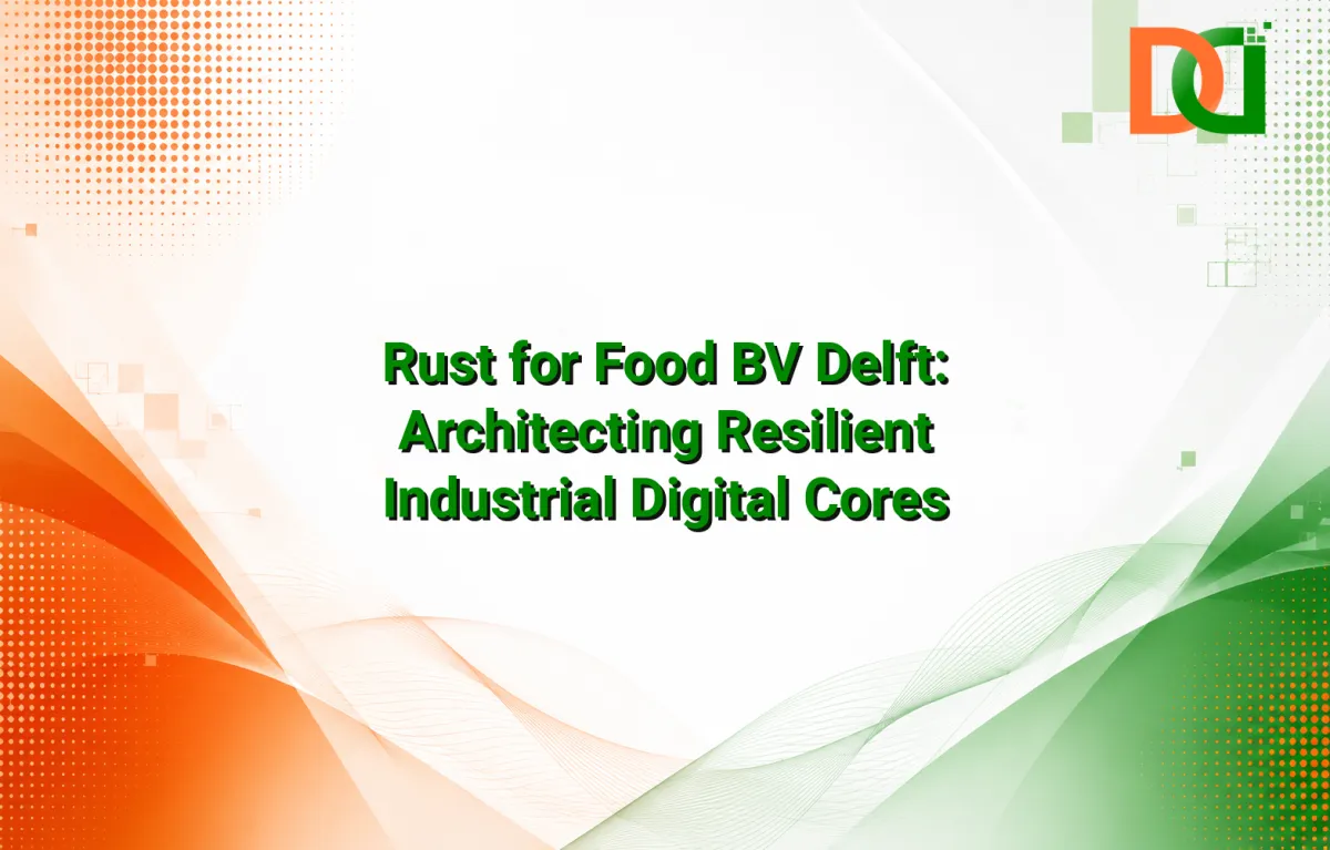 Rust for Food BV Delft: Architecting Resilient Industrial Digital Cores